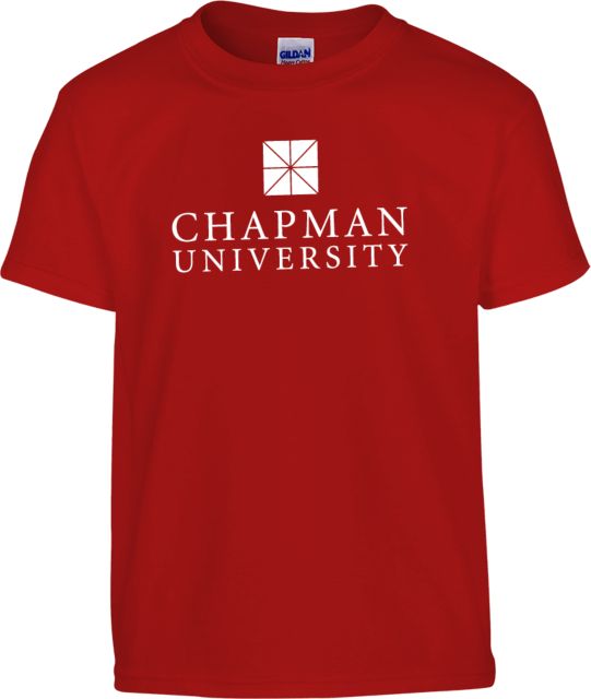 Chapman Youth T Shirt Chapman University - Institutional Mark Vertical - ONLINE ONLY