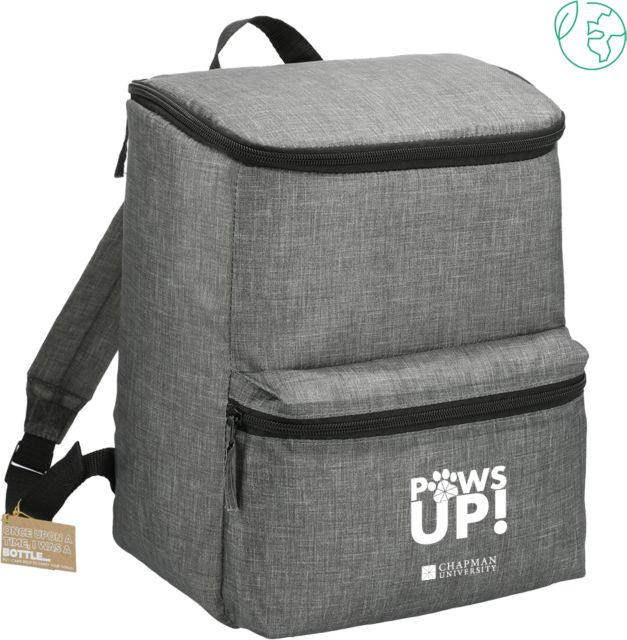 Chapman Excursion Recycled 20 Can Backpack Cooler Chapman University - Paws Up Stacked - ONLINE ONLY