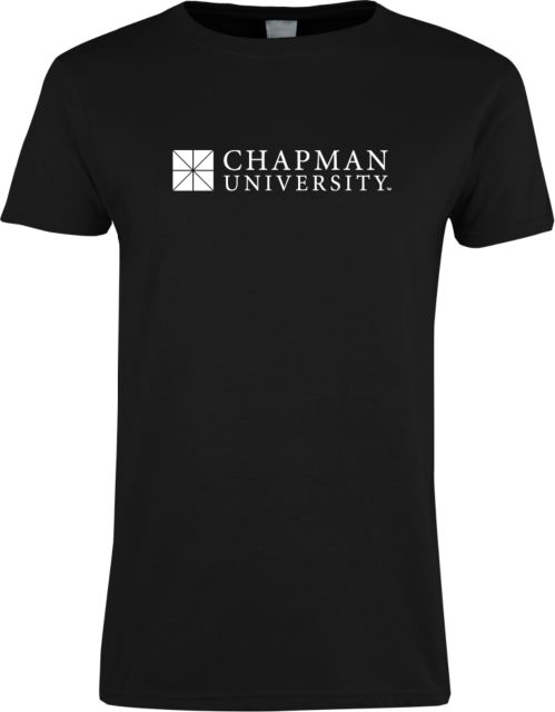 Chapman Womens Short Sleeve Tee Chapman University - Institutional Mark Horizontal - ONLINE ONLY