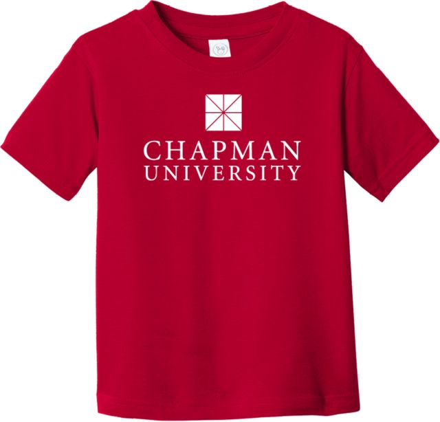 Chapman Toddler T Shirt Chapman University - Institutional Mark Vertical - ONLINE ONLY