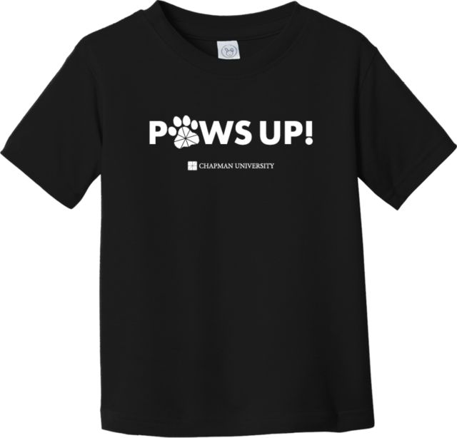 Chapman Toddler T Shirt Chapman University - Paws Up - ONLINE ONLY