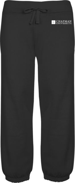 Chapman ENZA Womens Banded Fleece Capri Chapman University - Institutional Mark Horizontal - ONLINE ONLY