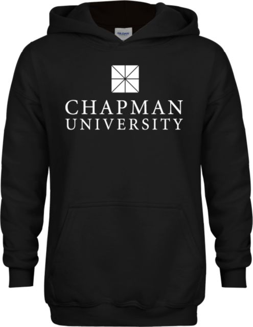 Chapman Youth Fleece Hoodie Chapman University - Institutional Mark Vertical - ONLINE ONLY