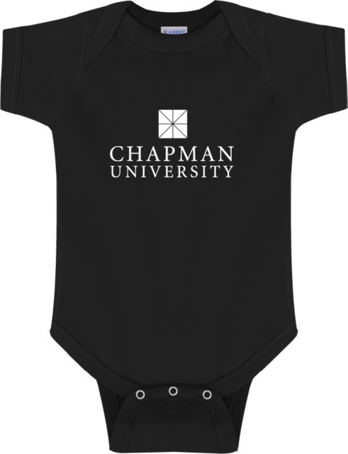 Chapman Infant Bodysuit Chapman University - Institutional Mark Vertical - ONLINE ONLY