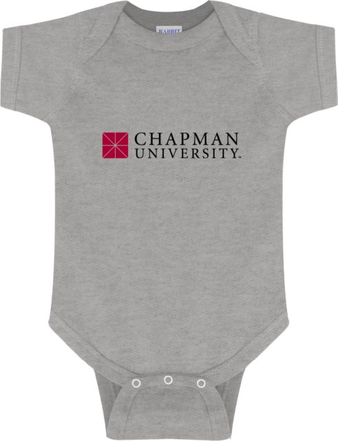Chapman Infant Bodysuit Chapman University - Institutional Mark Horizontal - ONLINE ONLY
