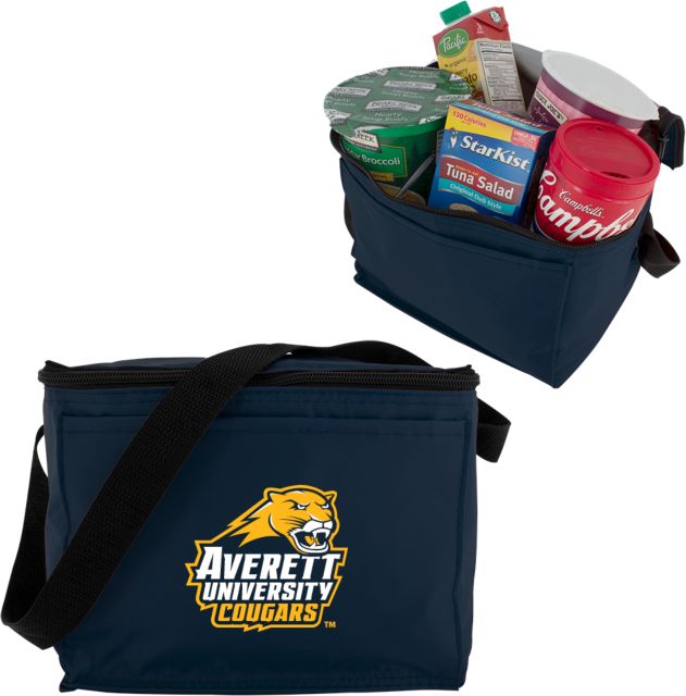Averett Six Pack Cooler Primary Mark - ONLINE ONLY