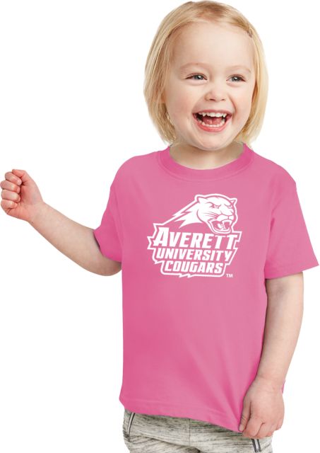 Averett Toddler Fuchsia T Shirt Primary Mark - ONLINE ONLY