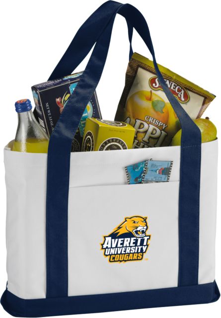 Averett Contender Canvas Tote Primary Mark - ONLINE ONLY