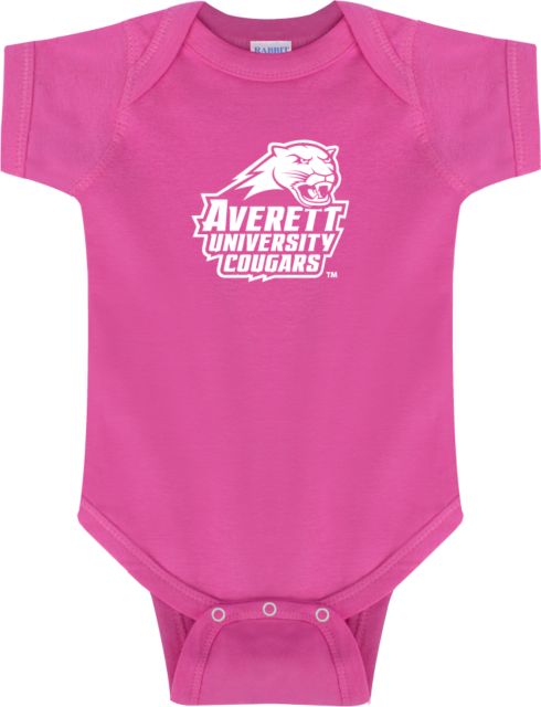 Averett Fuchsia Infant Bodysuit Primary Mark - ONLINE ONLY