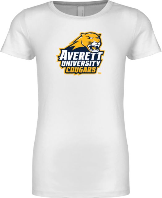 Averett Next Level Girls Fashion Fit T Shirt Primary Mark - ONLINE ONLY
