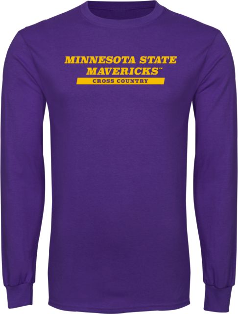 MSU Mankato Long Sleeve T Shirt Minnesota State Mavericks - Cross Country - ONLINE ONLY