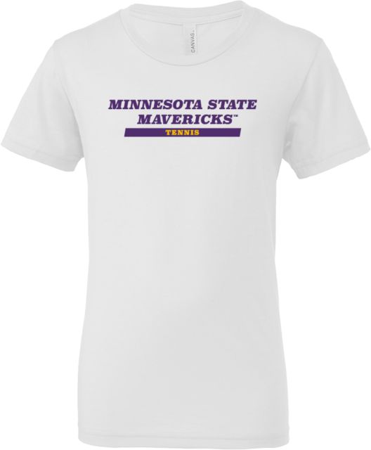 MSU Mankato Bella + Canvas Youth Jersey T Shirt Minnesota State Mavericks - Tennis - ONLINE ONLY