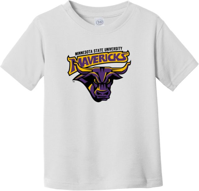 MSU Mankato Toddler T Shirt Mavericks Steer with Wordmark - ONLINE ONLY