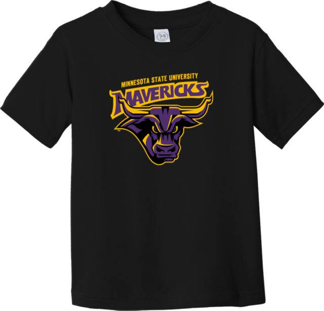 MSU Mankato Toddler T Shirt Mavericks Steer with Wordmark - ONLINE ONLY