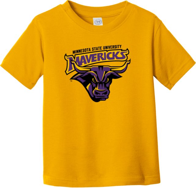 MSU Mankato Toddler T Shirt Mavericks Steer with Wordmark - ONLINE ONLY