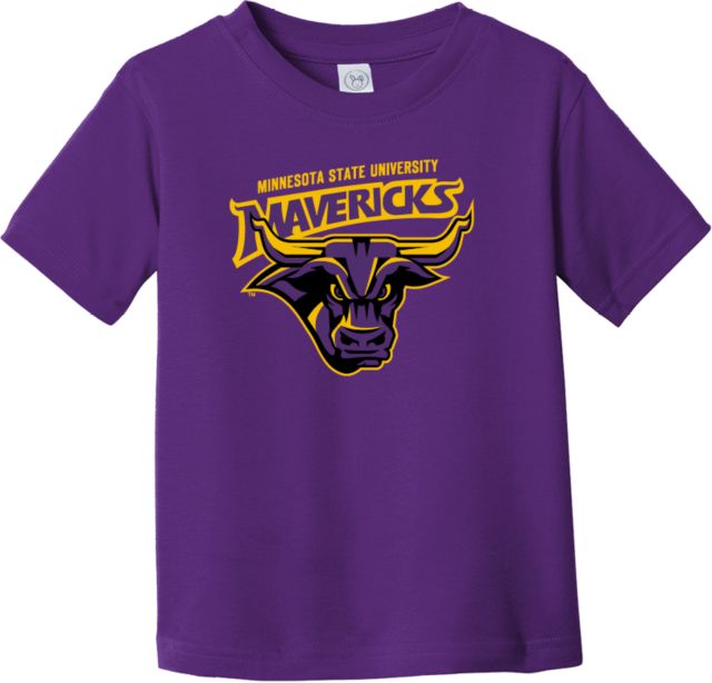 MSU Mankato Toddler T Shirt Mavericks Steer with Wordmark - ONLINE ONLY