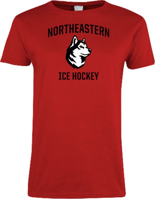 Northeastern Womens Short Sleeve Tee Northeastern Ice Hockey - ONLINE ONLY