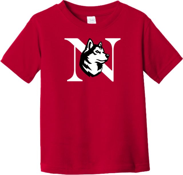 Northeastern Toddler T Shirt Northeastern Monogram King Husky Lock Up - ONLINE ONLY