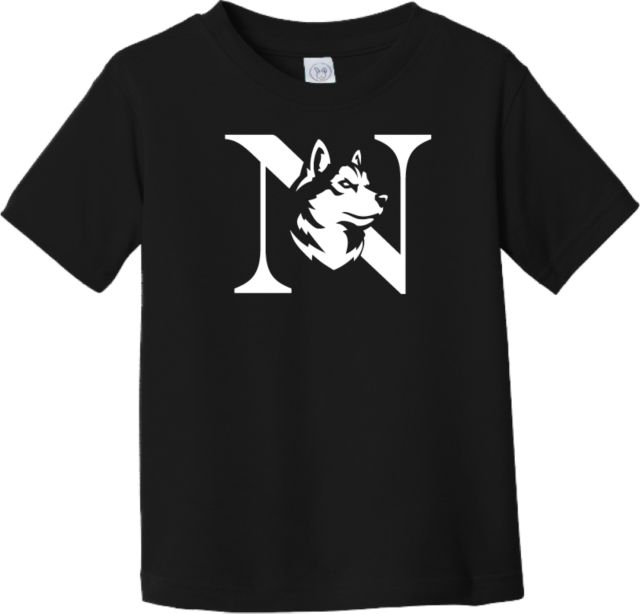 Northeastern Toddler T Shirt Northeastern Monogram King Husky Lock Up - ONLINE ONLY