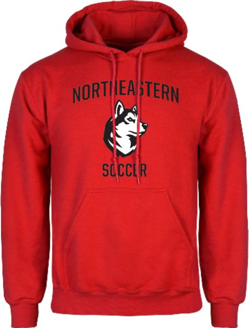 Northeastern Fleece Hoodie Northeastern Soccer - ONLINE ONLY