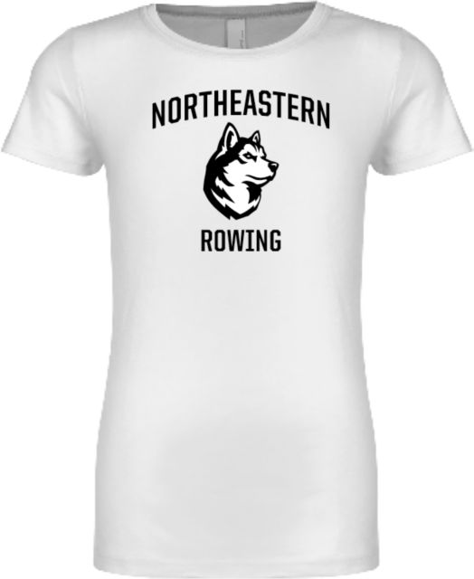 Northeastern Next Level Girls Fashion Fit T Shirt Northeastern Rowing - ONLINE ONLY