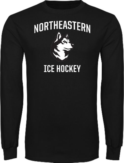 Northeastern Long Sleeve T Shirt Northeastern Ice Hockey - ONLINE ONLY