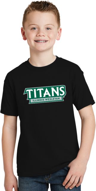 Illinois Wesleyan Youth T Shirt Titans Wordmark - ONLINE ONLY