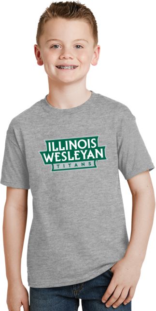 Illinois Wesleyan Youth T Shirt Wordmark Banner - ONLINE ONLY