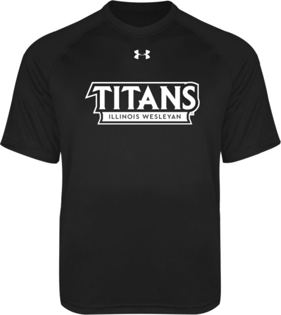 Illinois Wesleyan Youth Under Armour Tech Tee Titans Wordmark One Color - ONLINE ONLY