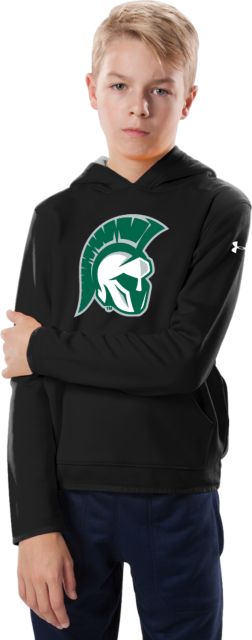 Illinois Wesleyan Youth Under Armour Fleece Hoodie Head Mark - ONLINE ONLY