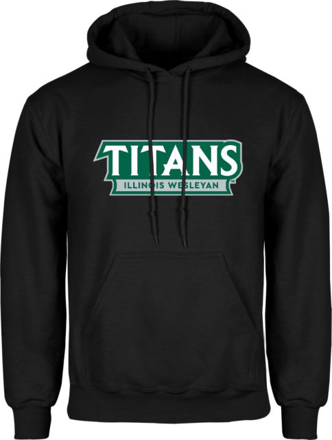 Illinois Wesleyan Fleece Hoodie Titans Wordmark - ONLINE ONLY