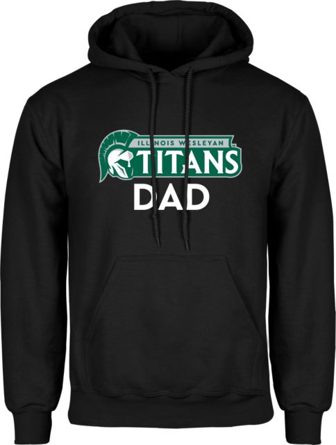 Illinois Wesleyan University Titans Reverse Weave Crewneck Sweatshirt:  Illinois Wesleyan