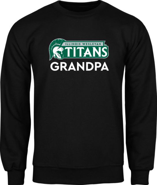 Illinois Wesleyan Fleece Crew Grandpa - ONLINE ONLY