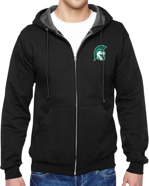 Illinois Wesleyan Fleece Full Zip Hoodie Head Mark - ONLINE ONLY