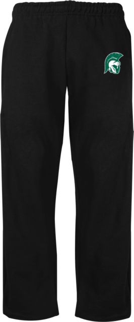 Illinois Wesleyan Fleece Open Bottom Pant Head Mark - ONLINE ONLY