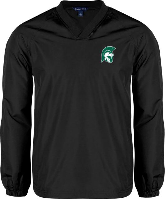 Illinois Wesleyan V Neck Raglan Windshirt Head Mark - ONLINE ONLY
