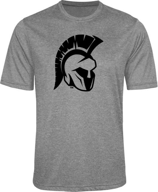 Illinois Wesleyan Performance Heather Contender Tee Head Mark One Color - ONLINE ONLY