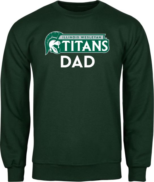 Illinois Wesleyan Fleece Crew Dad - ONLINE ONLY