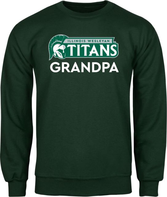 Illinois Wesleyan Fleece Crew Grandpa - ONLINE ONLY