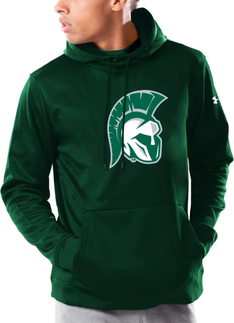 Illinois Wesleyan Under Armour Armour Fleece Hoodie Head Mark - ONLINE ONLY