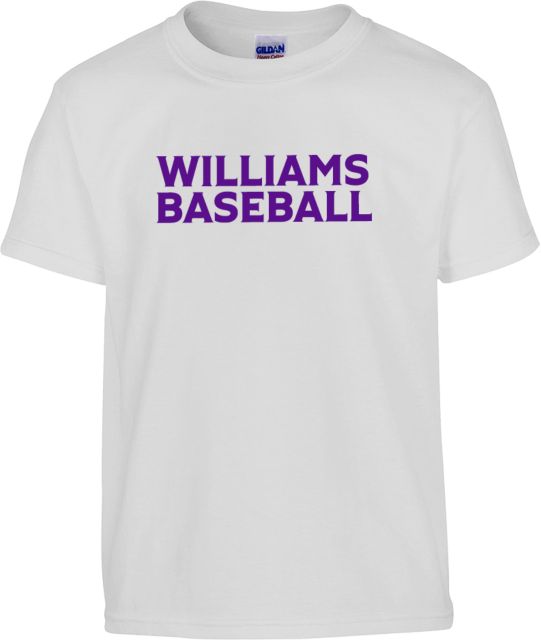 Williams College Youth T Shirt Williams Baseball - ONLINE ONLY