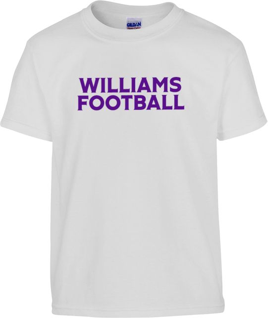 Williams College Youth T Shirt Williams Football - ONLINE ONLY