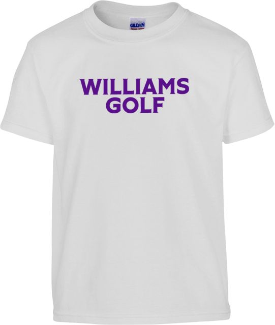 Williams College Youth T Shirt Williams Golf - ONLINE ONLY