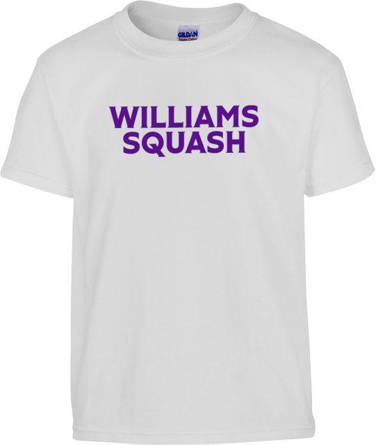 Williams College Youth T Shirt Williams Squash - ONLINE ONLY
