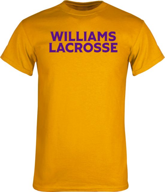 Williams College T-Shirt Williams Lacrosse - ONLINE ONLY