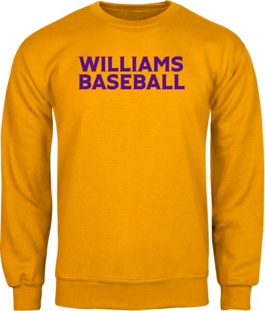 Williams College Fleece Crew Williams Baseball - ONLINE ONLY