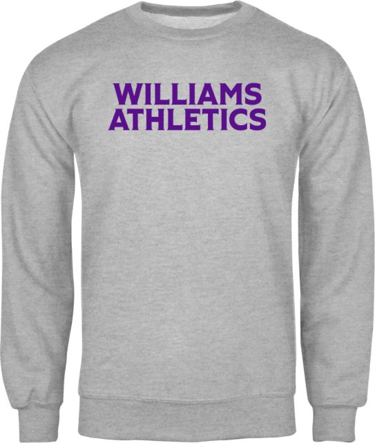 Williams College Fleece Crew Athletics Wordmark - ONLINE ONLY