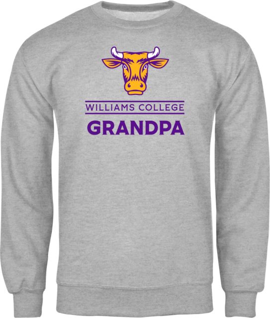 Williams College Fleece Crew Grandpa Williams - ONLINE ONLY