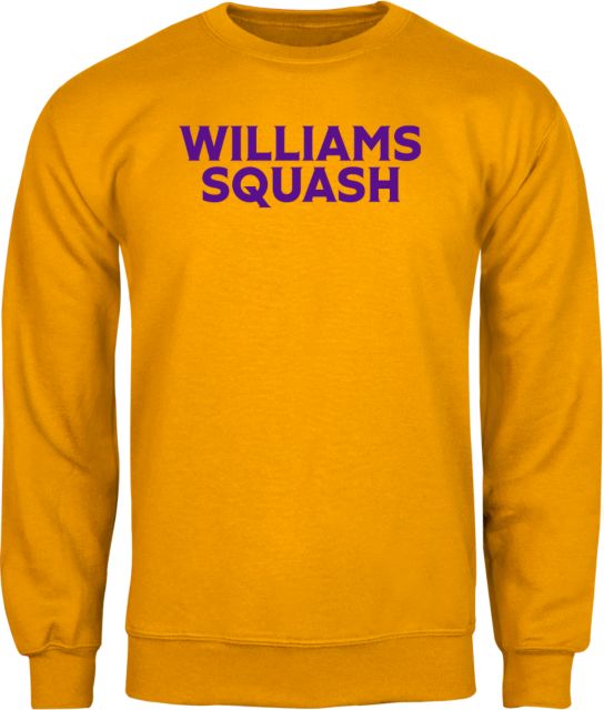 Williams College Fleece Crew Williams Squash - ONLINE ONLY