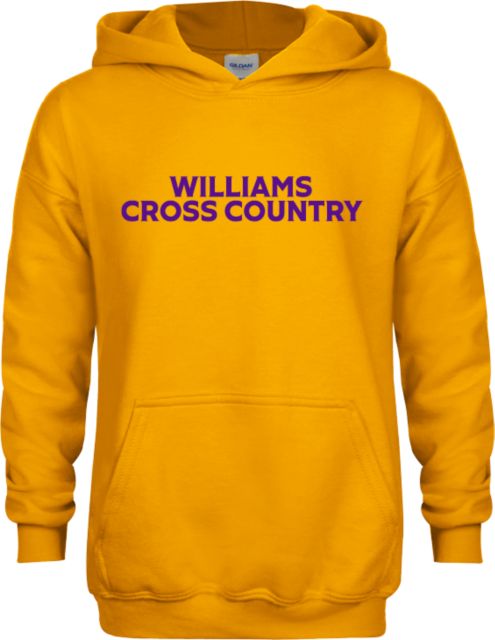Williams College Youth Fleece Hoodie Williams Cross Country - ONLINE ONLY
